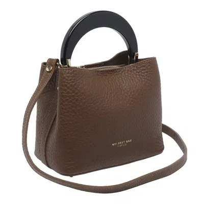 My Best Bag Firenze Versatile Shoulder Bag Detachable Strap In Brown