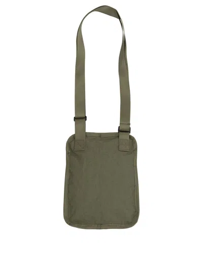 C.p. Company Plain Paper Touch Crossbody Bags Brown In Brown