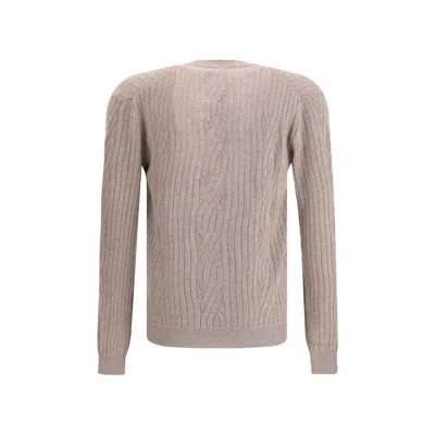 Brioni Wool Cardigan In Black