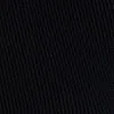 Kenneth Cole Long Sleeve Mockneck Sweater With Sheer Placket In Black