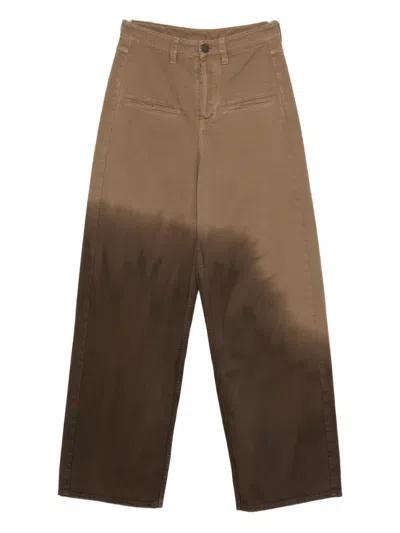 Uma Wang Ball Pants In Brown