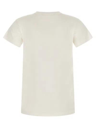 Valentino T-shirt In Cotone Bianco  Donna In White