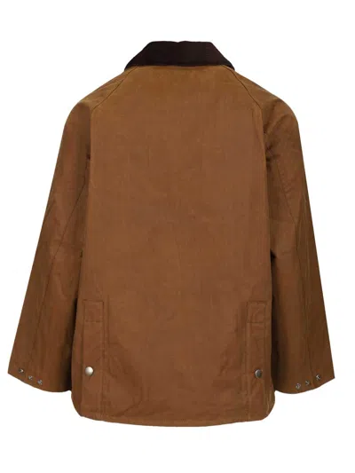 Barbour X Paul Smith Ba X Paul Smith Transp Wax Jkt Aw25 Wax Cot Outw Jackets Beige In Brown