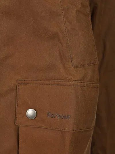 Barbour X Paul Smith Ba X Paul Smith Transp Wax Jkt Aw25 Wax Cot Outw Jackets Beige In Brown