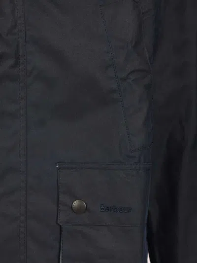 Barbour X Paul Smith Ba X Paul Smith Transp Wax Jkt Aw25 Wax Cot Outw Jackets Blue In Blue