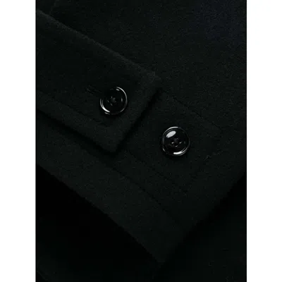 Lemaire Black Coats In Black