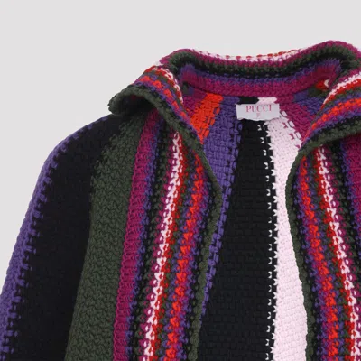 Pucci Cape Multicolour In Pink