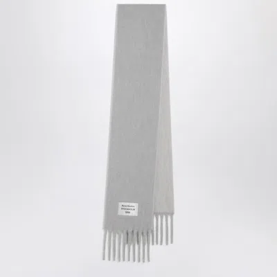 Acne Studios Grey/light Scarf In And Blend In Gray