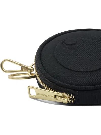 Carhartt Clarton Wallets & Card Holders Black In Multi