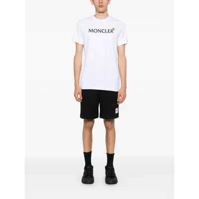 Moncler Cotton T Shirts In White