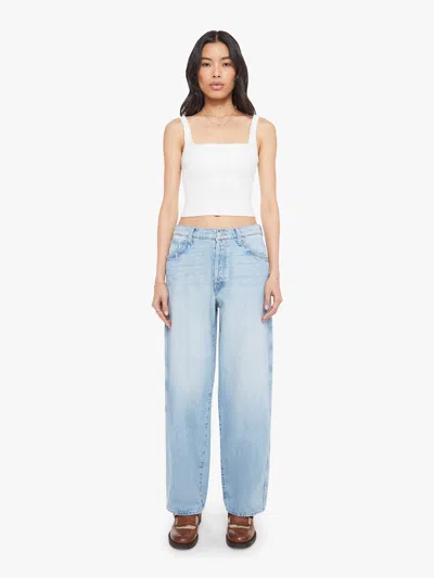 Mother The Delinquent Button Nerdy This Is How I Roll Jeans In Blue