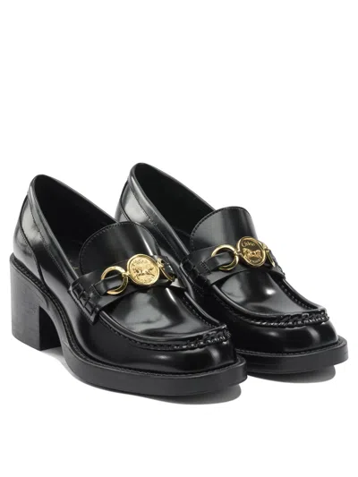 Chloé "dakota" 60mm Loafers In Black