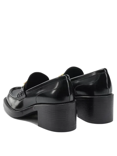 Chloé "dakota" 60mm Loafers In Black