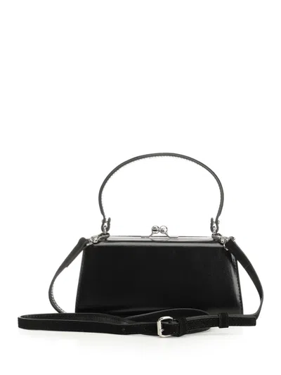 Vivienne Westwood Doll Xl Frame Purse Handbags Silver In Silver