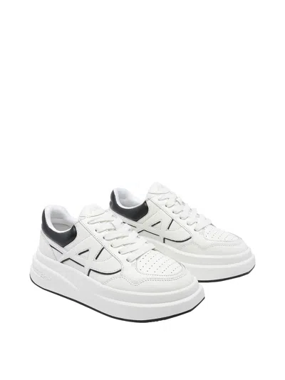 Ash Icone Logo-detail Platform Sneakers In White