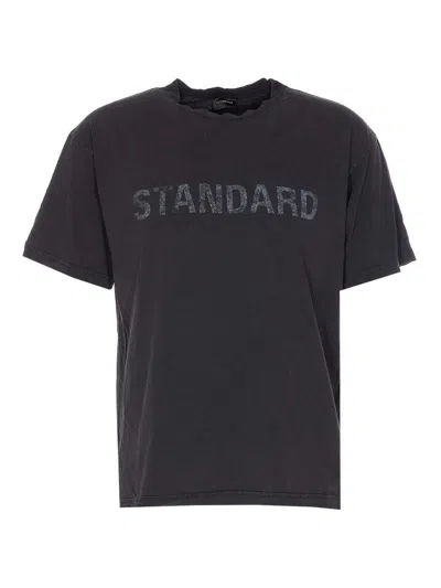 Balenciaga "standard" T-shirt By Bb In Black