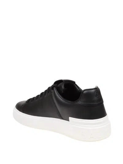 Balmain Sports Shoes With Logo In Black