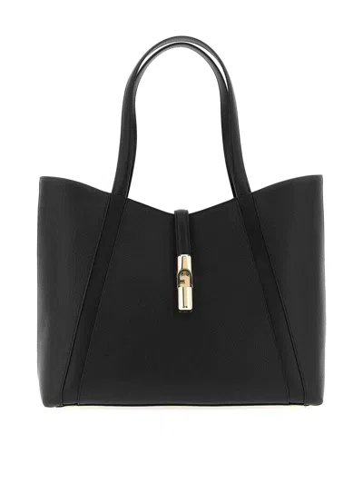 Furla Borsa Goccia L Tote Nera In Black