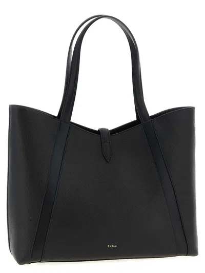 Furla Borsa Goccia L Tote Nera In Black