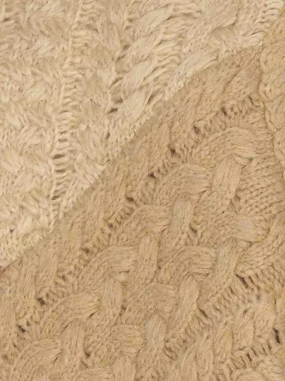 Isabel Marant Étoile Isabel Marant Etoile Multicolor Acrylic Blend Daryl Sweater In Nude