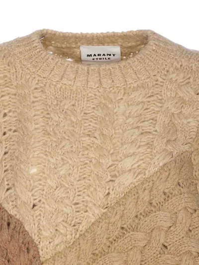 Isabel Marant Étoile Isabel Marant Etoile Multicolor Acrylic Blend Daryl Sweater In Nude