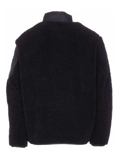 Moose Knuckles Down Jacket Frontal Zip Closure In Black