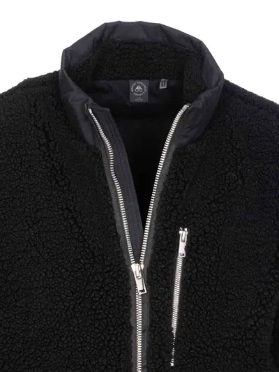 Moose Knuckles Down Jacket Frontal Zip Closure In Black