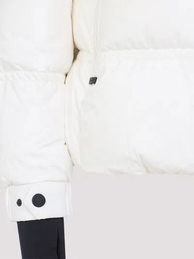 Moncler Anglin Padded Jacket With Logo-patch In Multi