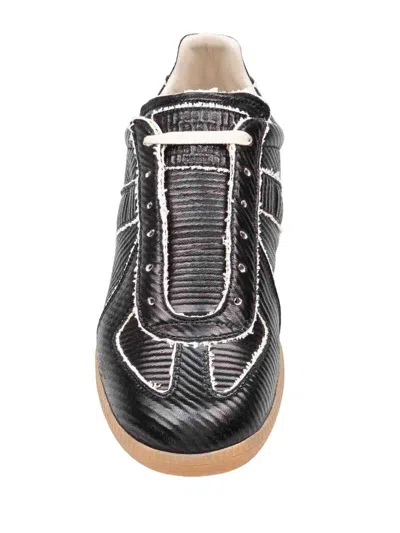 Maison Margiela Replica Sneakers In Black