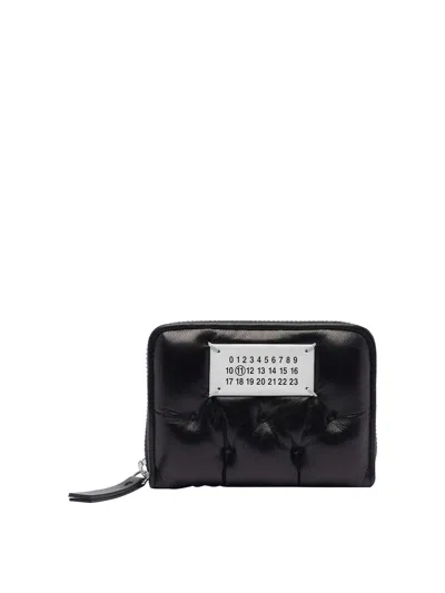 Maison Margiela "zipper Around" Wallet In Black