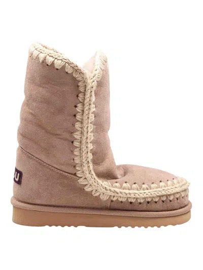 Mou Eskimo Boot Boot In Camel Color Muton Leather In Brown