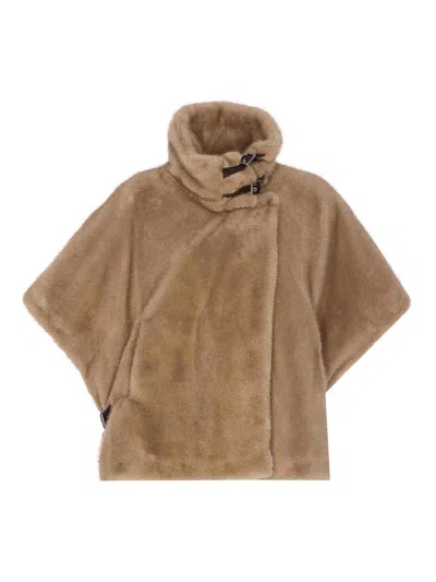 Pinko Beige Bedside Table Hood In Brown