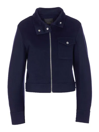 Pinko `grissino` Jacket In Blue