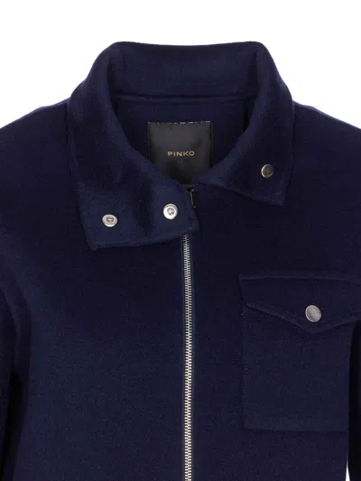 Pinko `grissino` Jacket In Blue
