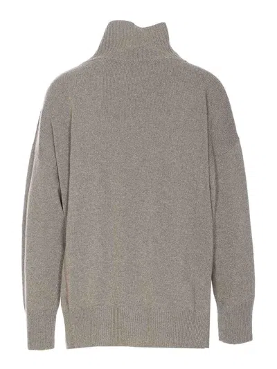 Roberto Collina Grey Sweater In Gray