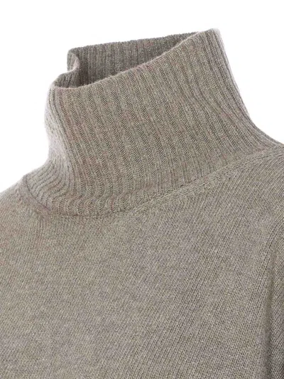 Roberto Collina Grey Sweater In Gray