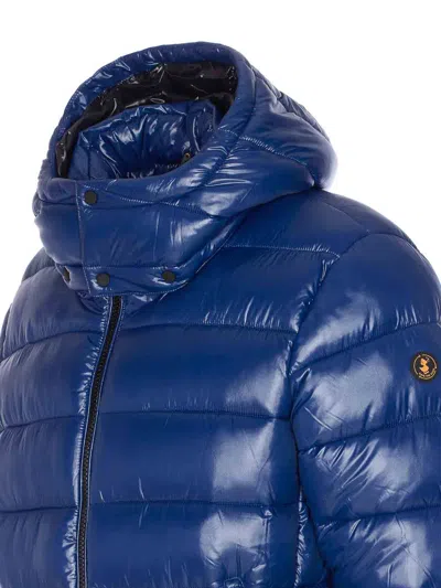 Save The Duck Florian Down Jacket In Blue