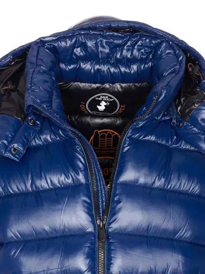Save The Duck Florian Down Jacket In Blue