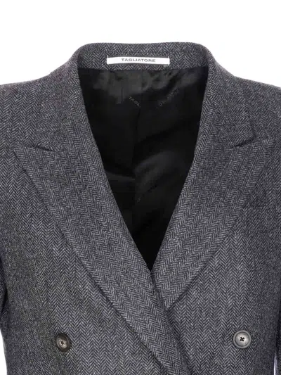 Tagliatore Chaqueta Casual - Gris In Brown