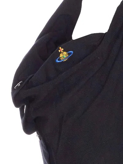 Vivienne Westwood Black Bea Corset Top In Brown