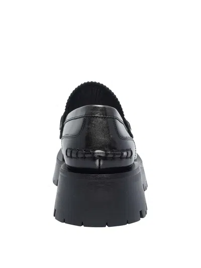 Alexander Wang Mocassini Carter In Pelle With Medium Tacco In Black