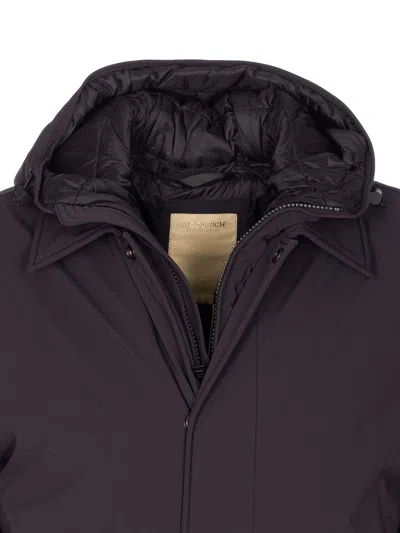 Woolrich Stretch 2 In 1 Down Jacket In Multi