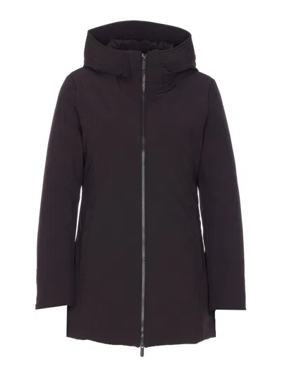 Woolrich Firth Parka In Tech Softshell In Brown