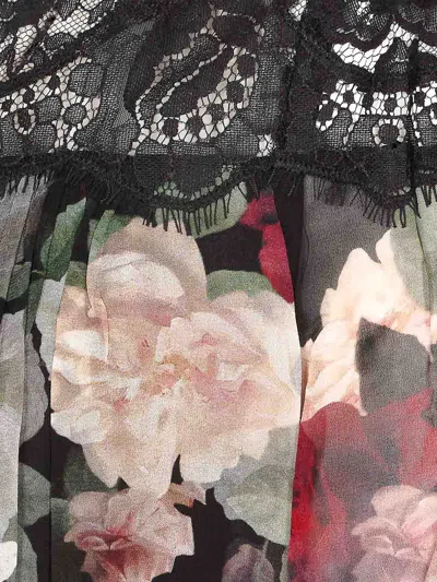 Zimmermann Blusa Hypnotic In Crepe Stampato  Donna In Black