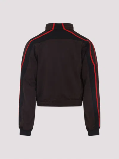 Martine Rose Shrunken Track Jacket In Black