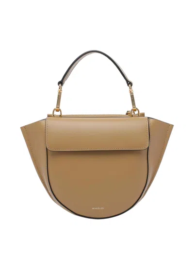 Wandler Mini Hortensia Handbag In Sand