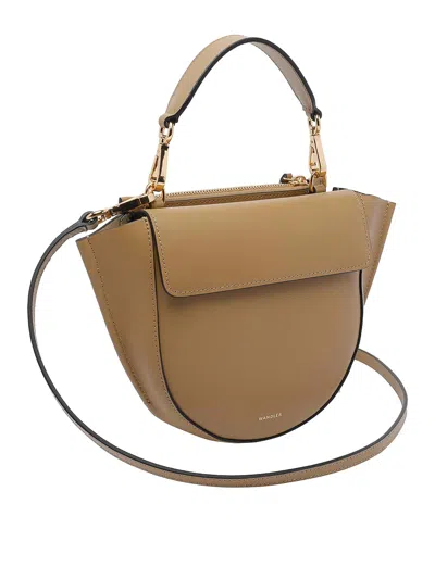 Wandler Mini Hortensia Handbag In Sand