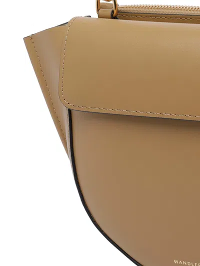 Wandler Mini Hortensia Handbag In Sand