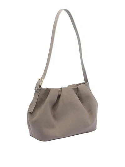 Themoirè Versatile Shoulder Bag Adjustable Strap In Sand