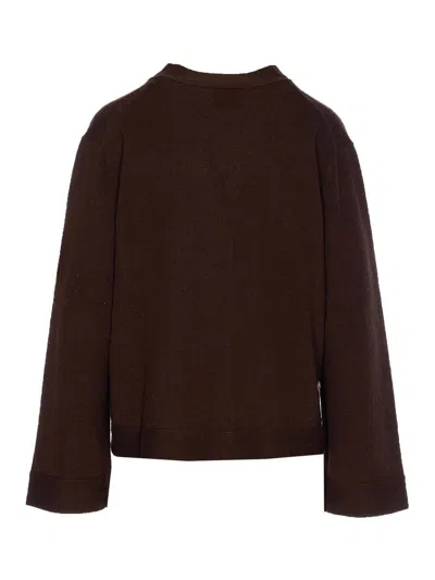 Allude Sweaters In Brown